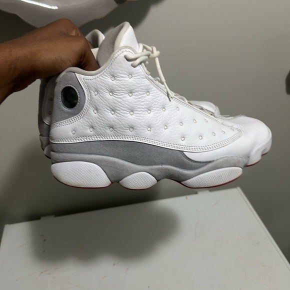 Air Jordan 13 Retro White Wolf Grey - Picture 1 of 4